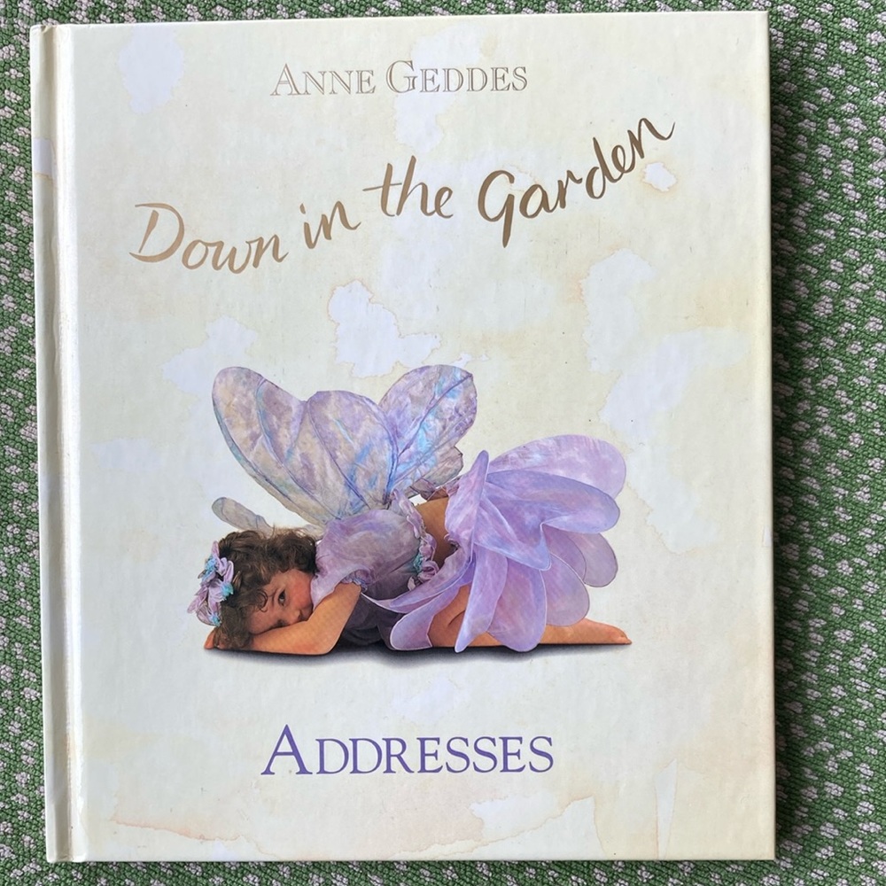Anne Geddes Down in the Garden address book